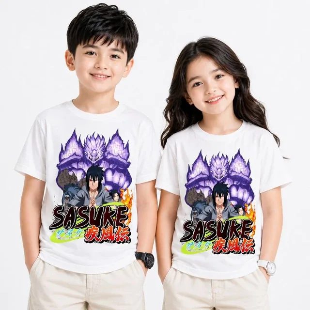 Baju Kaos Distro Anak ART 206 Sasuke l Bahan Cotton Combed Adem Cocok Untuk l Unisex