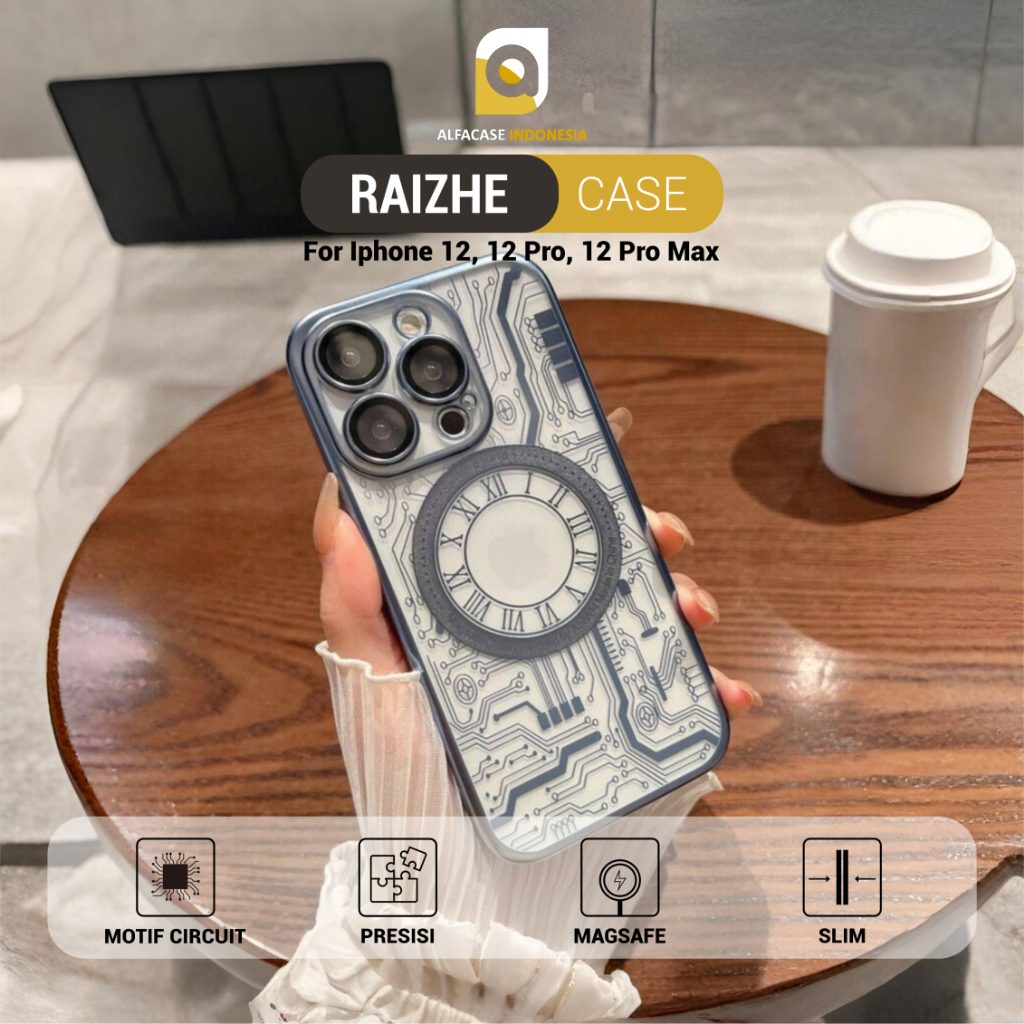 ALFACASE Casing iPhone 12 Pro Max - Case 12 Series - Raizhe