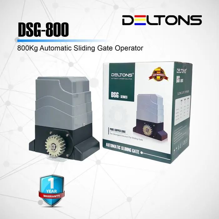 Deltons High Power Automatic Sliding Gate 800Kg Mesin Pagar Otomatis