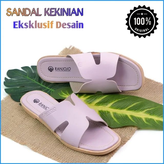 Sandal Wanita Premium Selop Cewek Perempuan Remaja Dewasa (Type RJ09)