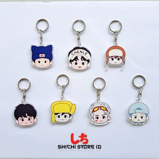 Keychain Akrilik NCT/ Gantungan Kunci Kpop