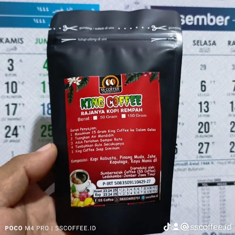King Coffee Rajanya kopi Rempah 150 Gram SS