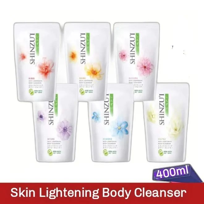 Sabun Cair Shinzu'i Skin Lightening Body Cleanser Refill 400ml