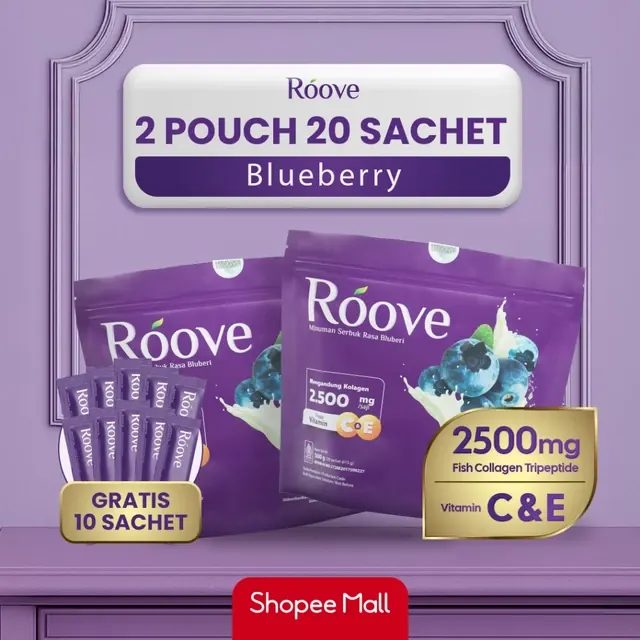 Roove Collagen Drink 50 Sachet LIVE