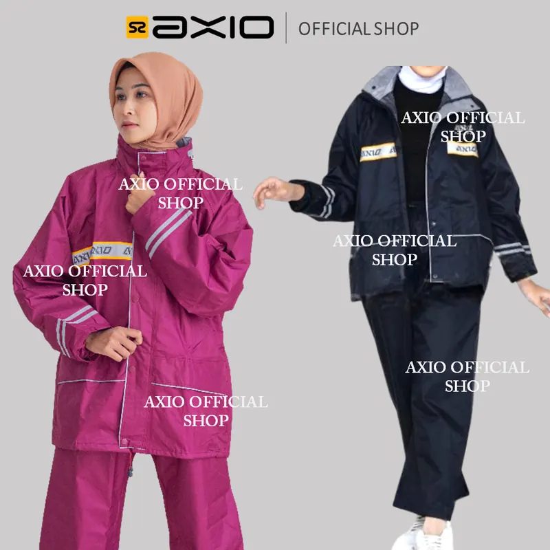 Jas Mantel Hujan Axio Pria Wanita Series 882