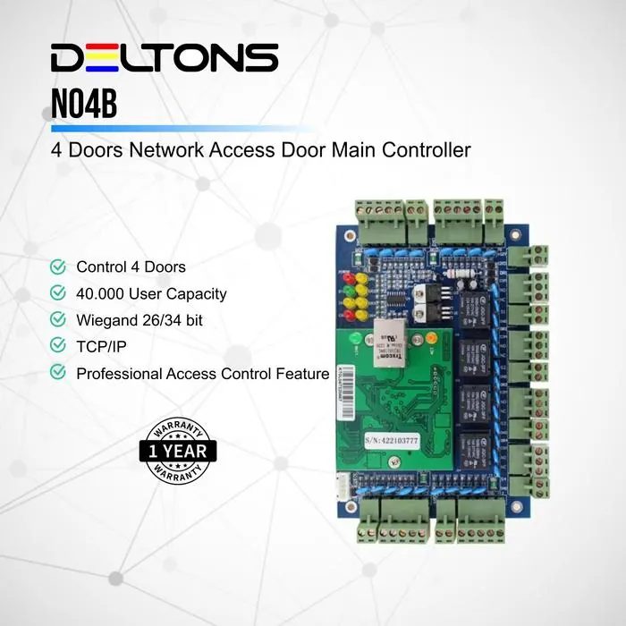 4-Doors Network Access Controller Board DELTONS