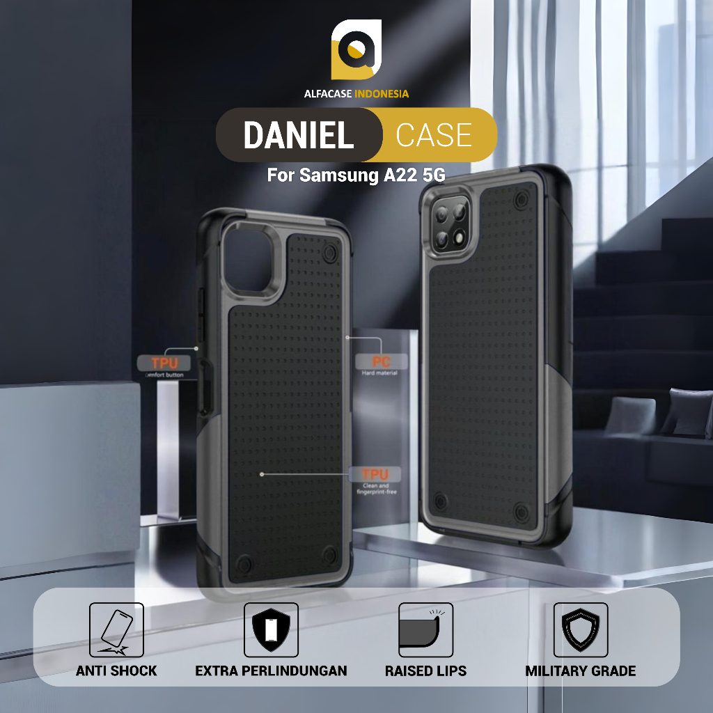 ALFACASE Daniel Case Samsung A22 5G - Casing
