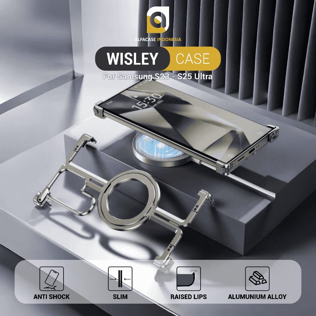 ALFACASE Case Samsung S23 S24 S25 Ultra - Wisley - Casing S Series