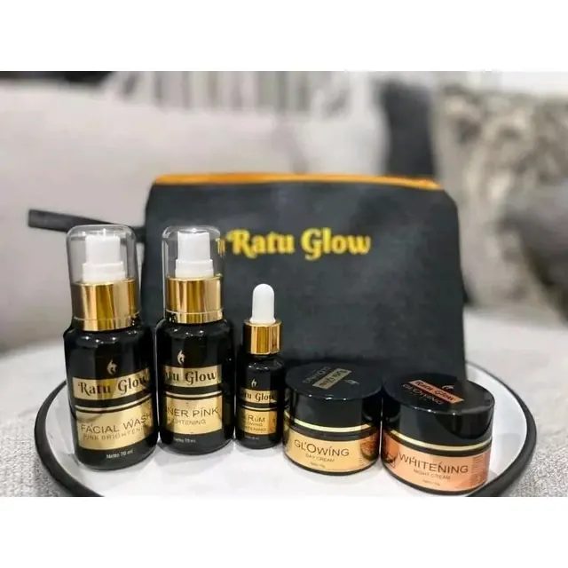 Ratu Glow Platinum Whitening Acne Skincare BPOM