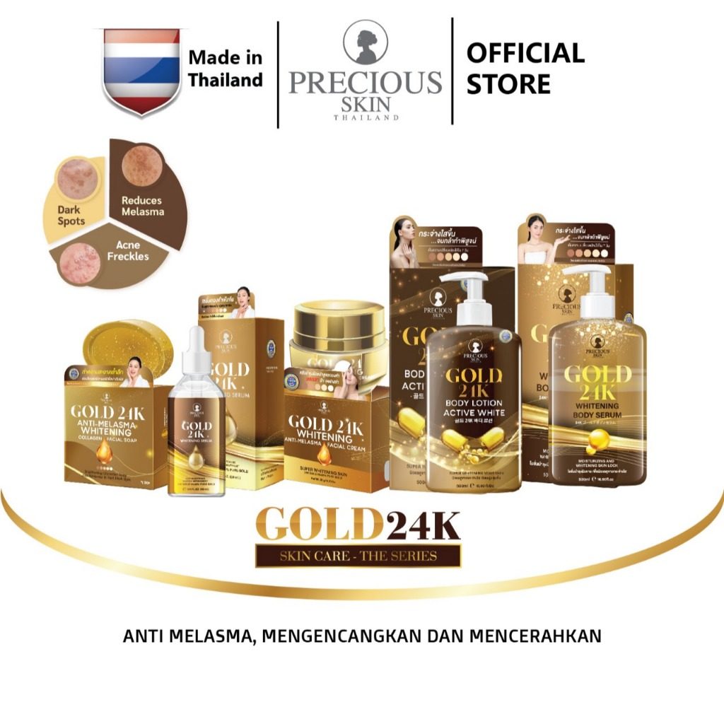 PRECIOUS Ori Thailand GOLD SERIES Body Care & Skin Whitening