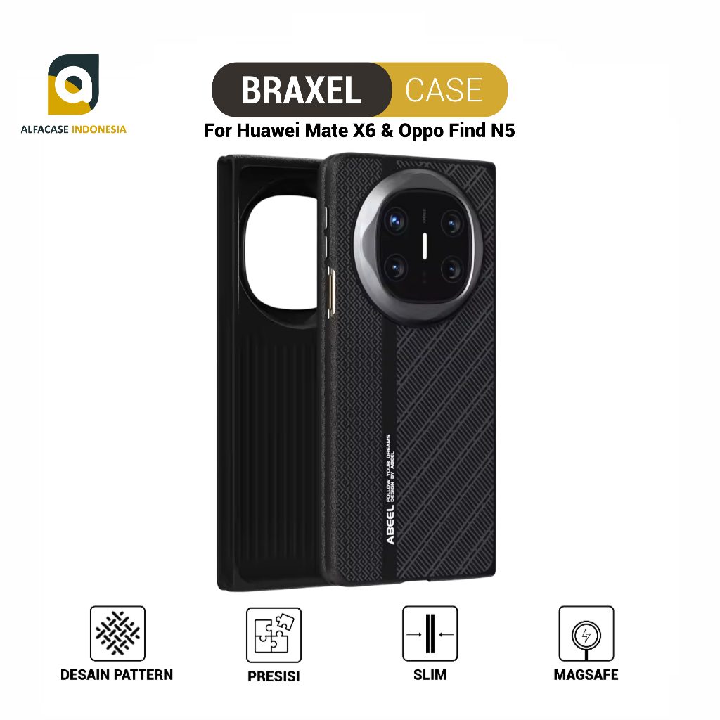 ALFACASE Case Huawei Mate X6 Oppo Find N5 - Braxel - Casing