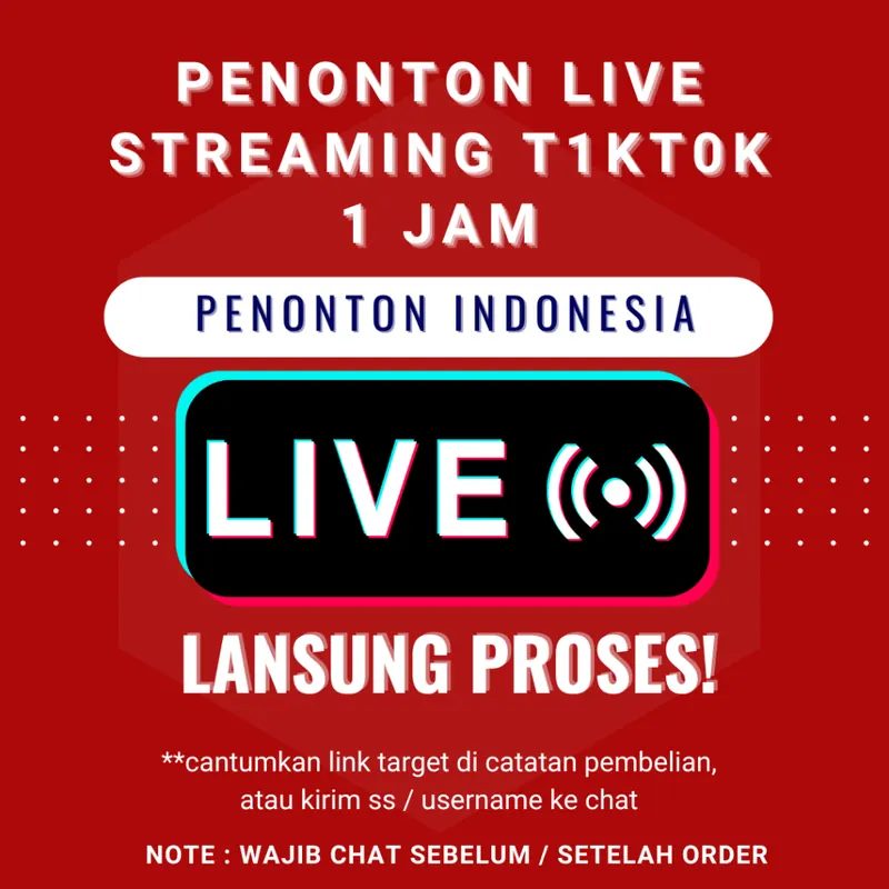 PENONTON T!KT*K LIVE - REAL INDONESIA - PROSES CEPAT [ DURASI 1 JAM ] [ ]