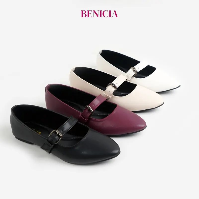 BENICIA Luisa Sepatu Flat Wanita / Balet Strap Flatshoes