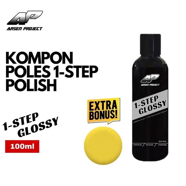 Arsen Project Kompon Poles Body Motor Dan Mobil 1 Step Glossy 100ml