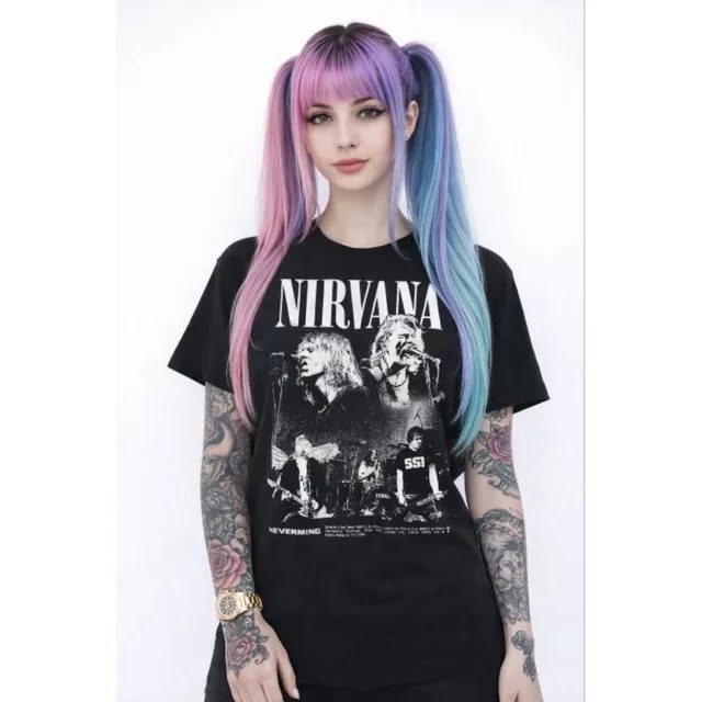 T-Shirt Distro Band Musik GRUNGE NIRVANA Edition Special Bahan Kain Cotton Combed 24s