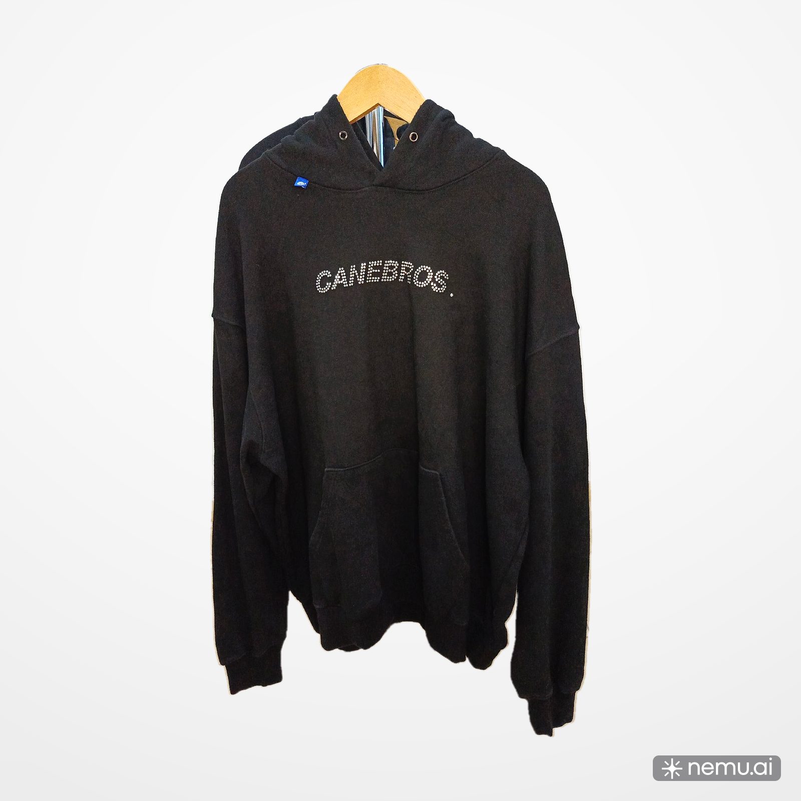 Hoodie Hitam CANEBROS
