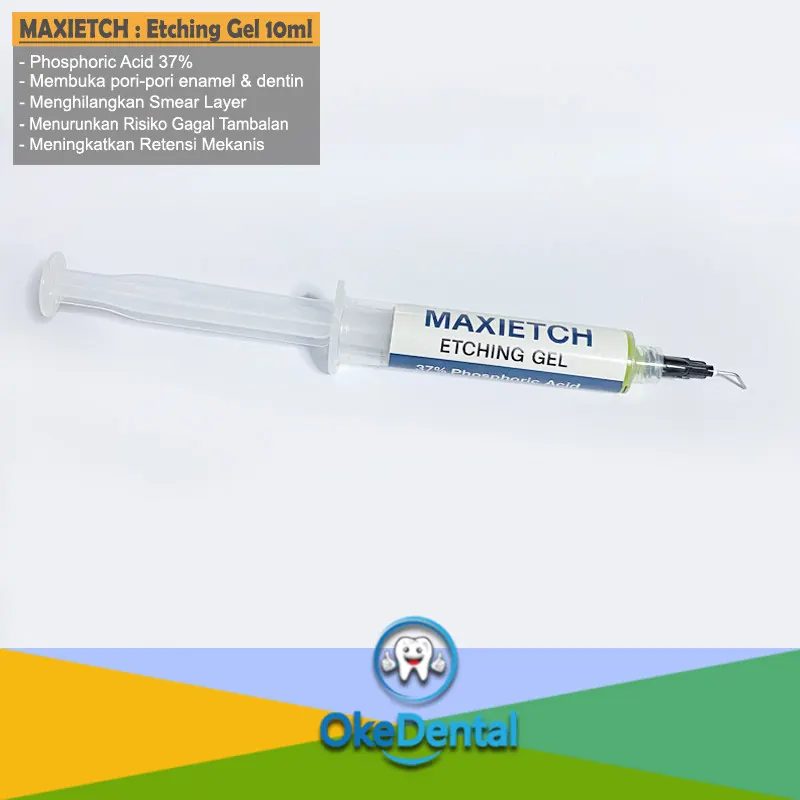 MAXIETCH: Etching Etchant Gel 10ml 37% Etsa