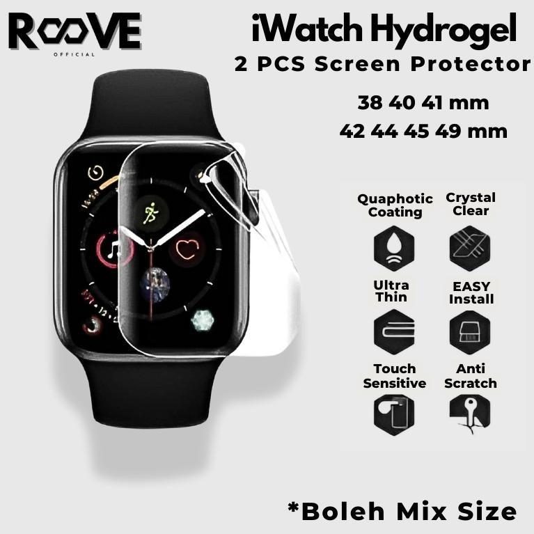Hydrogel Tempered Glass Kompatibel untuk Apple Watch