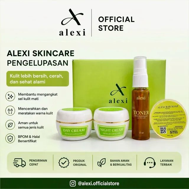 Alexi Pengelupasan Skincare Bpom