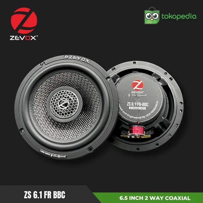 ZEVOX Speaker 2 Way COAXIAL - ZS 6.1 FR BBC