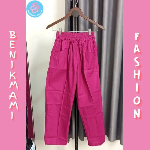 Celana Panjang Basic kantong depan 2 dan belakang