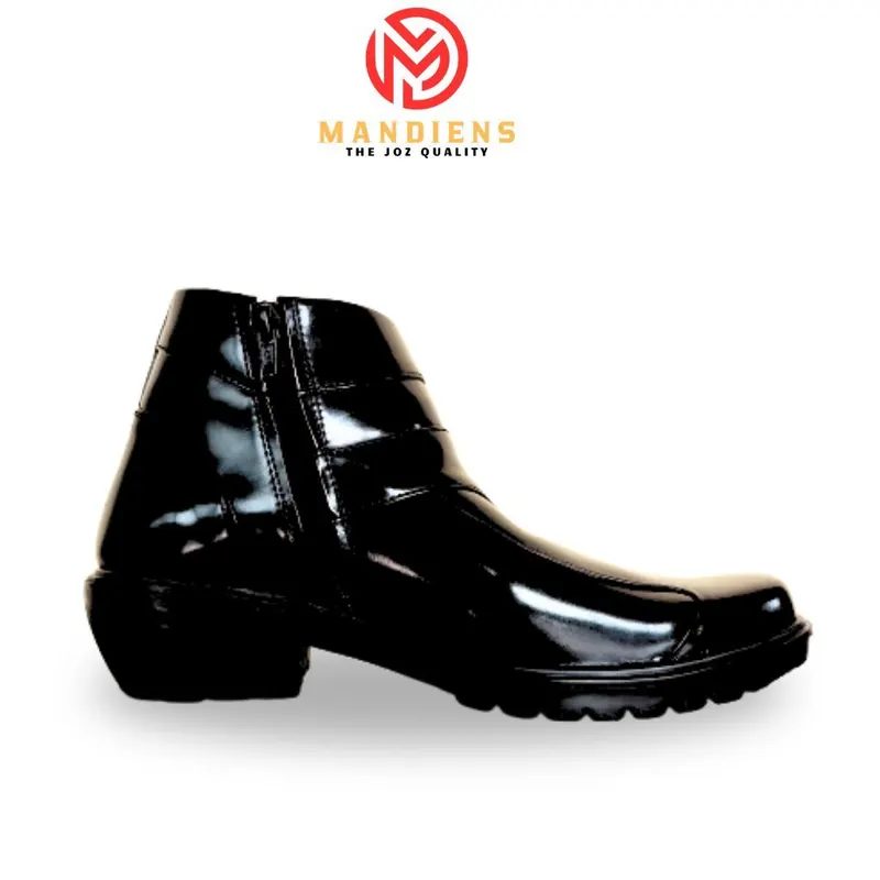 Sepatu Boots Pria Pdh Kulit Asli Original Medali K283 - Sepatu Kerja Pria Dinas Pdh TNI Polri Satpam