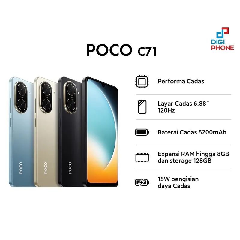Xiaomi Poco C71 (8/128) ( Indonesia)