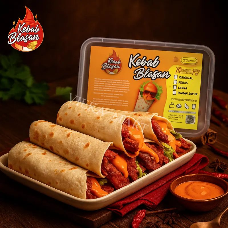 Kebab Blasan Frozen isi 10 pcs