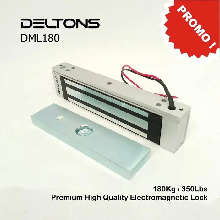 Deltons EM Magnetic Lock 180Kg 350Lbs High Quality