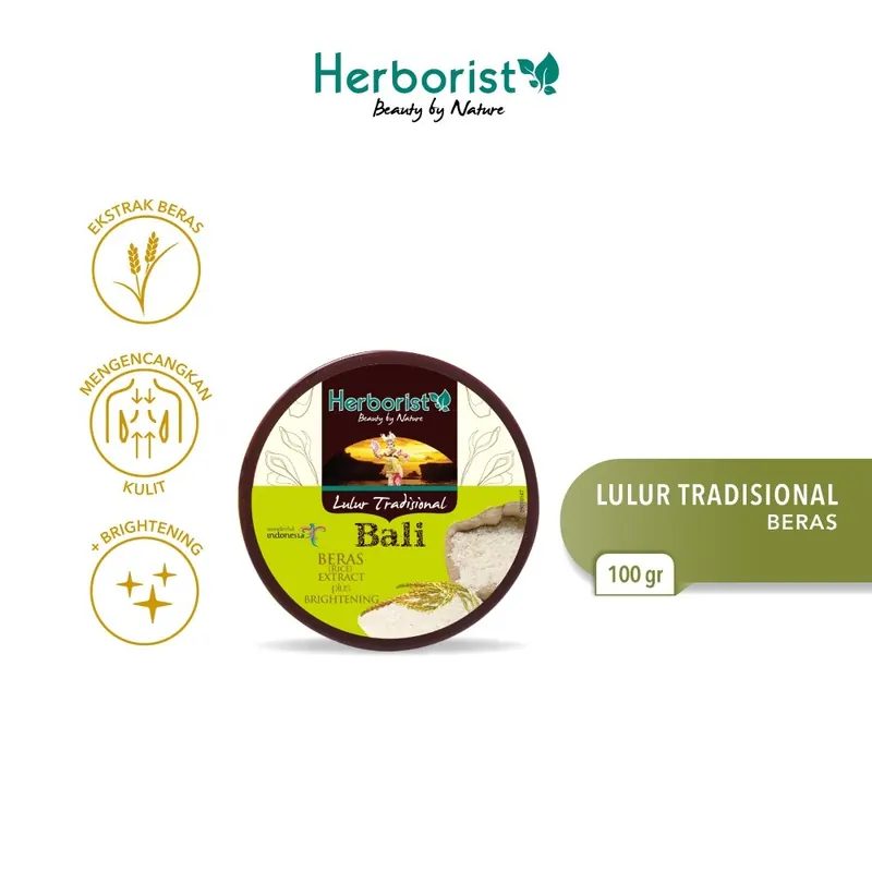 E1 - Herborist Lulur Tradisional Bali Beras 100gr