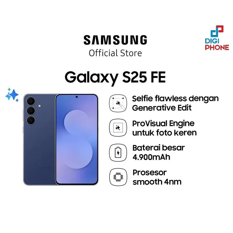 Samsung Galaxy S25 FE (5G) (8/512) ( Indonesia) - BRAND IN BOX
