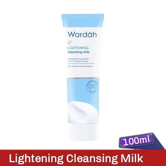 Wardah Lightening Cleansing Milk 100ml