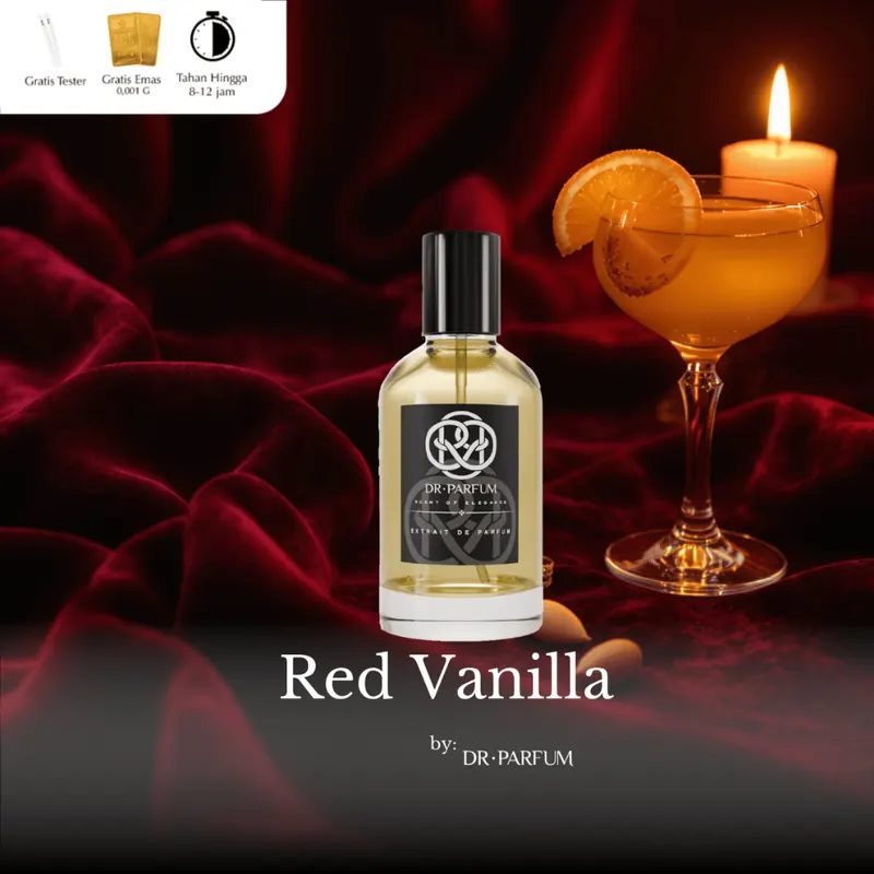 Parfum Red Vanilla Women - Perfume Wanita Tahan Lama - Dr Parfume