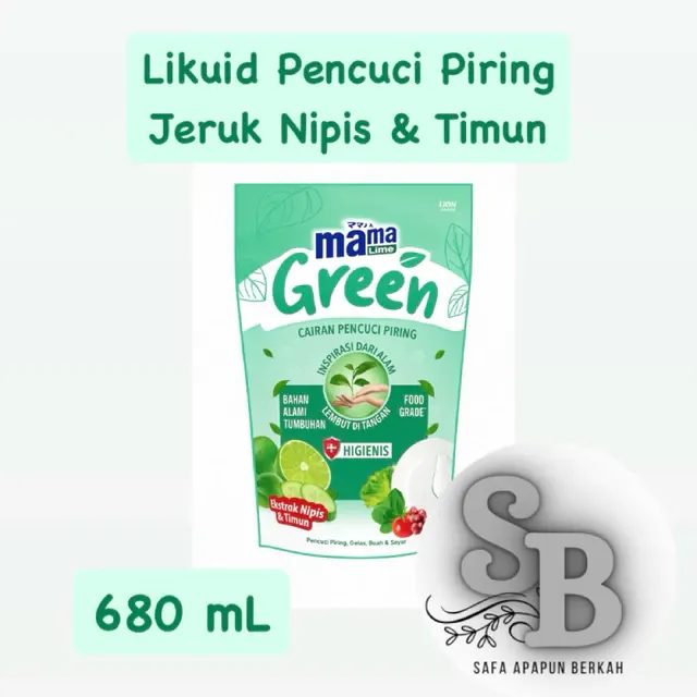 Mama Lime Green 680mL