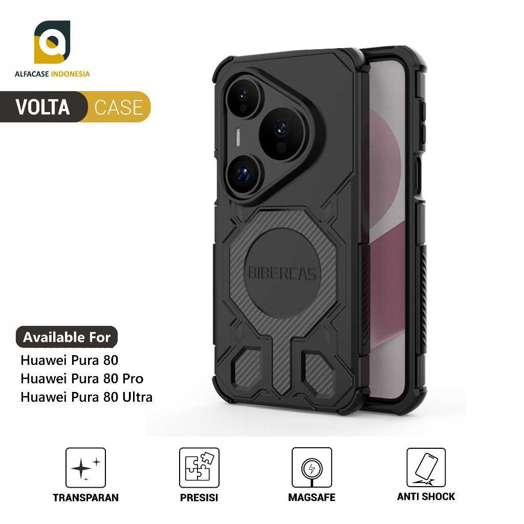 ALFACASE Case Huawei Pura 80 Pro Ultra - Volta - Casing 80 Series