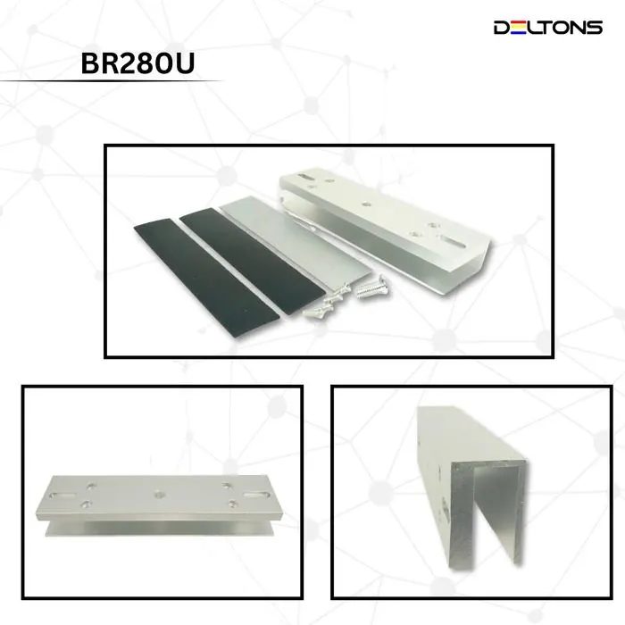 U Bracket Magnetic Lock 280kg 600lbs Breket