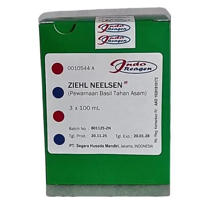 Ziehl Neelsen - Pewarnaan Tahan Asam (3x100ml)