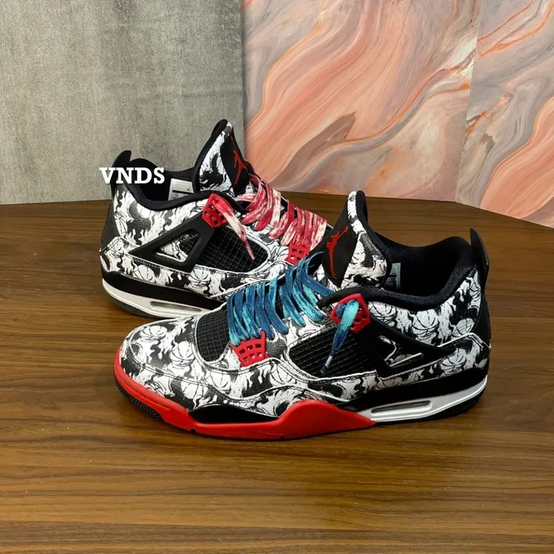 VNDS AIR JORDAN 4 RETRO TATTOO, SZ 45