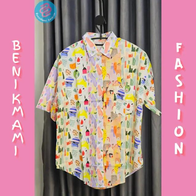 Kemeja Bangkok Oversize Katun Lembut Nyaman