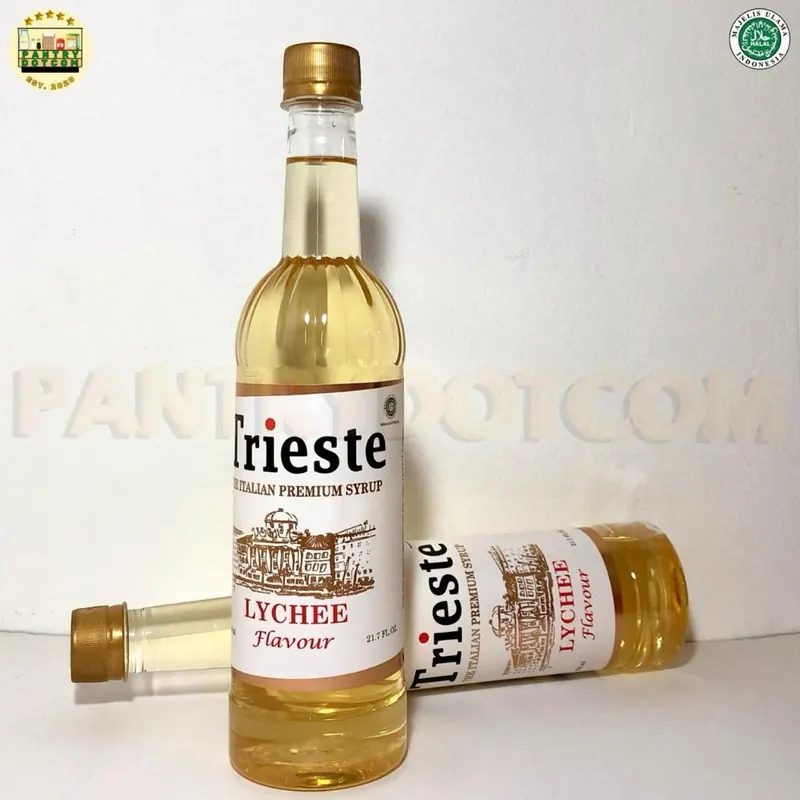 Trieste - Syrup Rasa Lychee - Sirup Premium 650ml