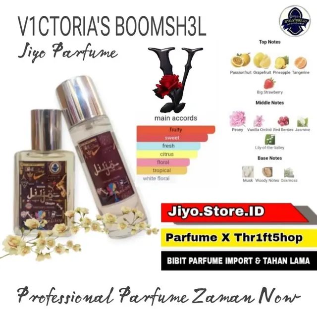 V1CT0R1A'5 BH00M5HEL Inspired By Jiyo Parfume Edp Tahan Lama For Women FREE Tester