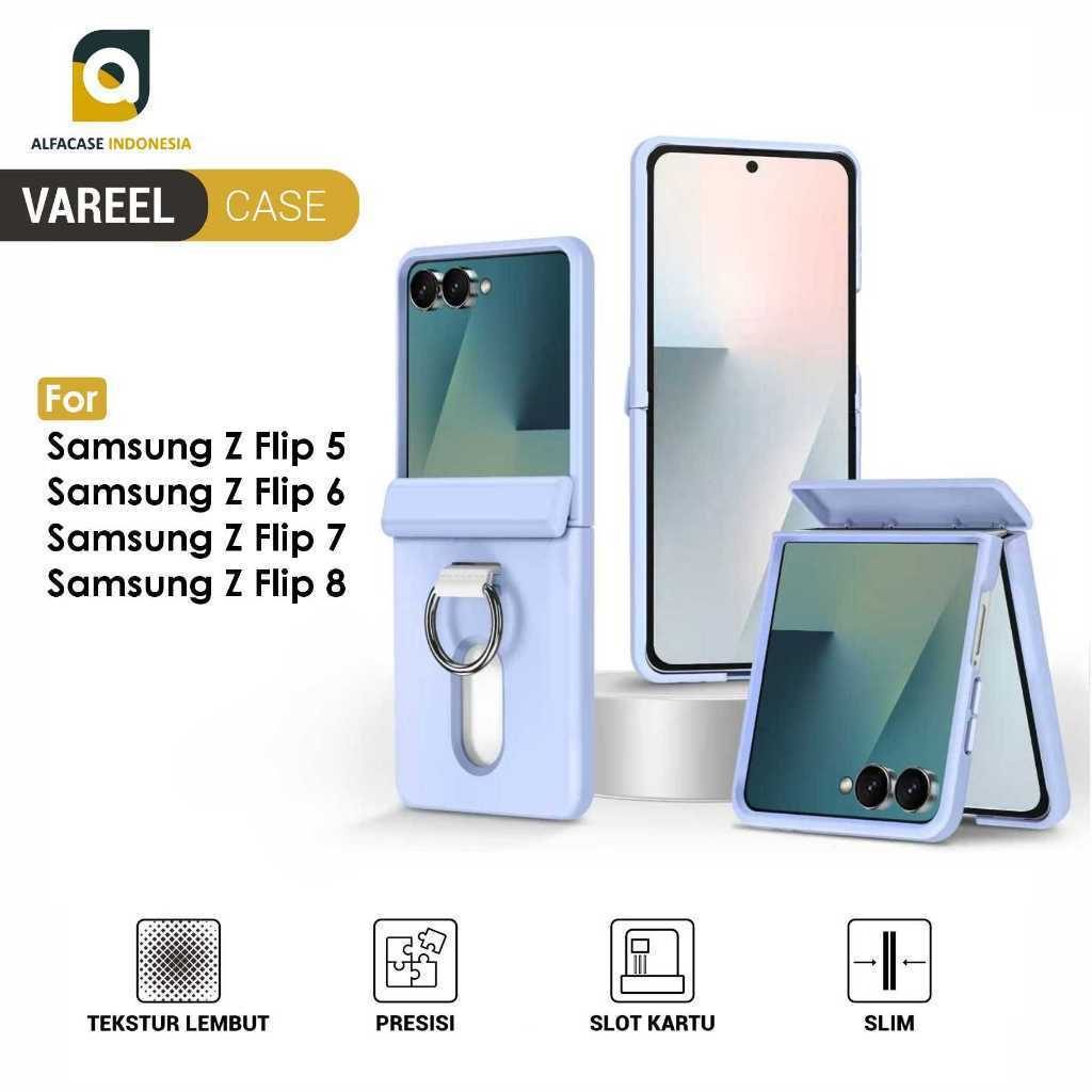 ALFACASE Casing Samsung Z Flip 5 6 7 8 - Vareel Case - Z Series