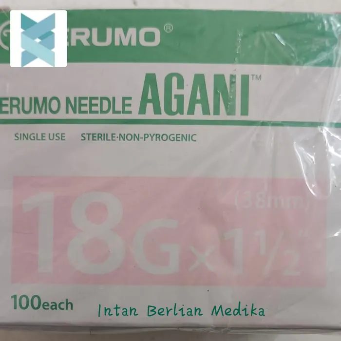 Terumo Needle AGANI 18 x 1 ½ (38mm)