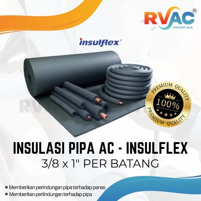 Insulasi Pipa AC - Insulflex 3/4" x 1"