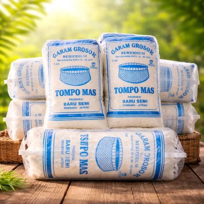 Garam Grosok Berlodium Cap Tompo Mas 680gr