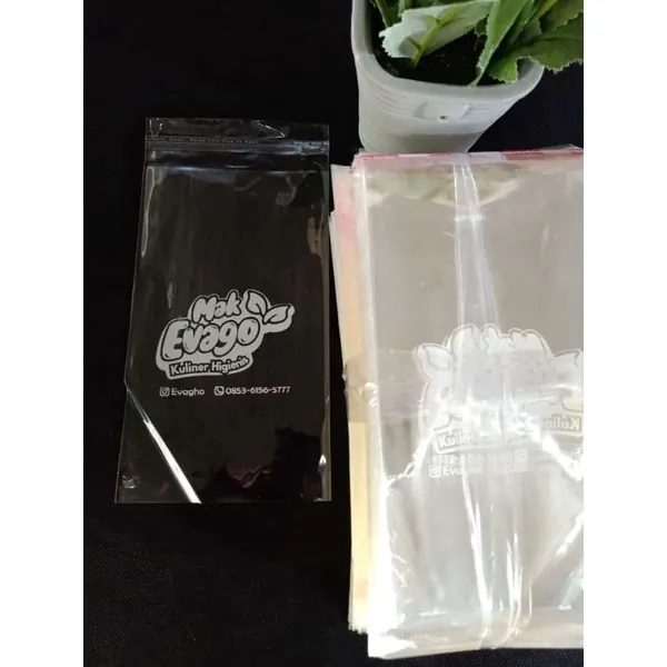 Sablon Plastik OPP Risoles / Sosis 7x18 1000 Pcs FREE DESAIN