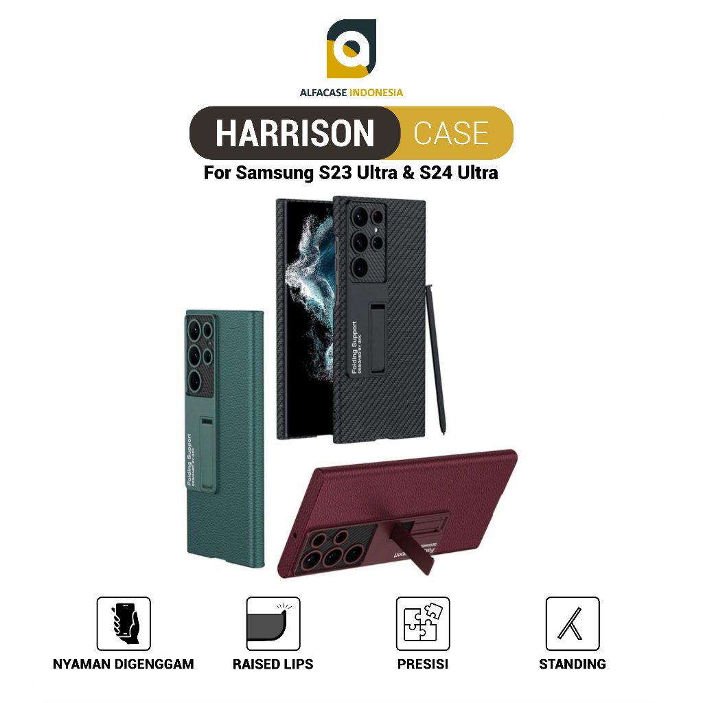 ALFACASE Casing Samsung S23 S24 Ultra - Harrison Case - S Series