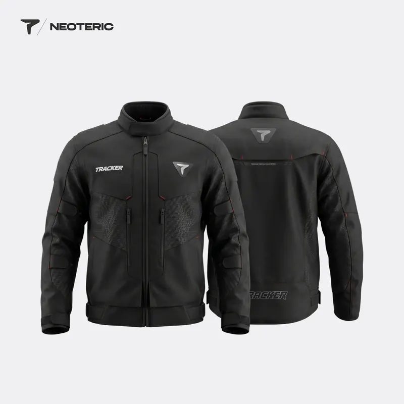 Jaket Motor Pria Waterproof Windproof Premium Anti Air, Angin, Protector NEOTERIC TRACKER