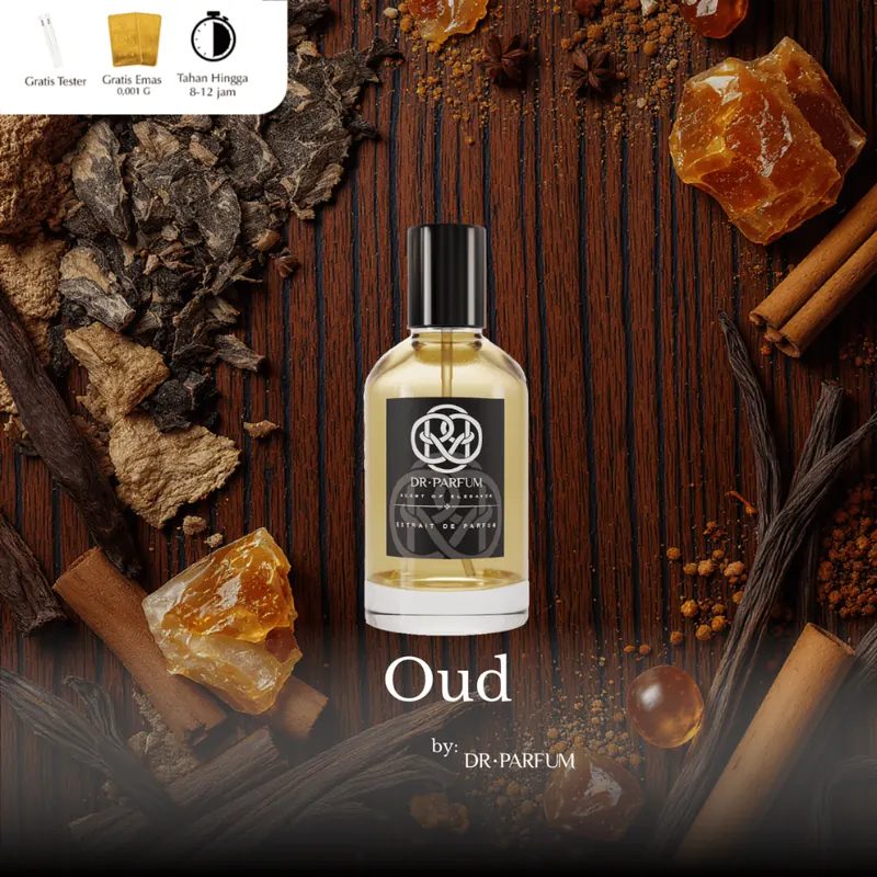 Parfum Oud Edp Unisex - Perfume Wanita & Pria Tahan Lama - Dr Parfume