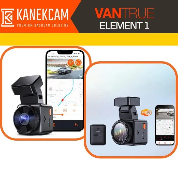 Dashcam Vantrue E1 Element1 Kamera Mobil 1 Camera